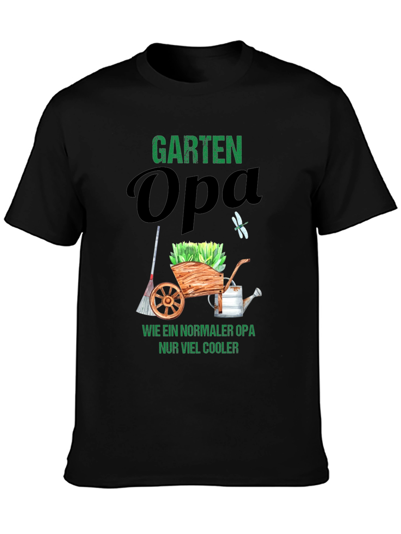Garten Opa T-Shirt - Cool Grandpa Gardener Tee