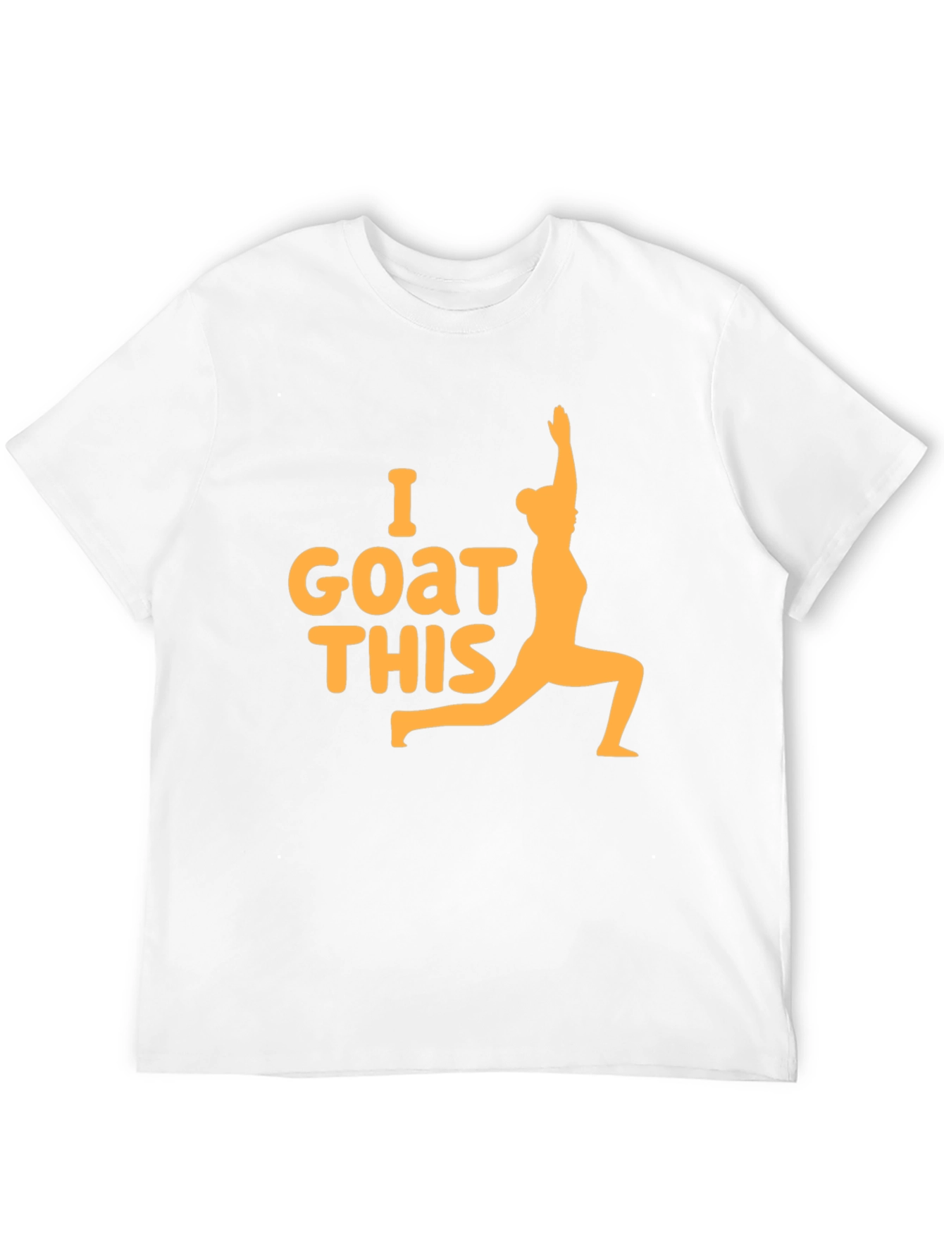 I GOAT This Yoga Black T-Shirt
