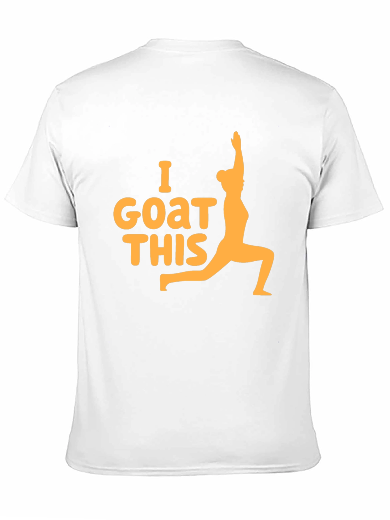I GOAT This Yoga Black T-Shirt