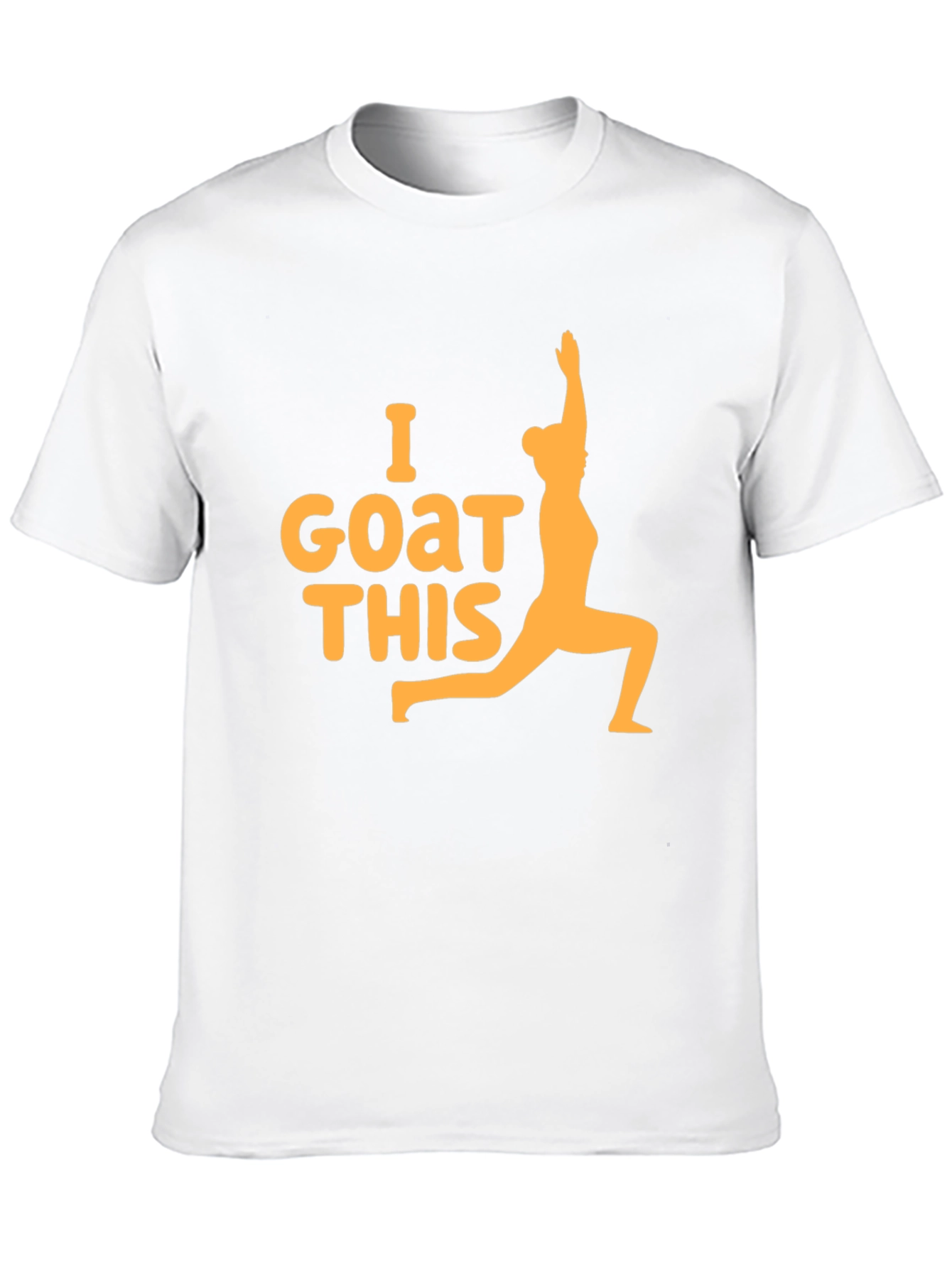 I GOAT This Yoga Black T-Shirt