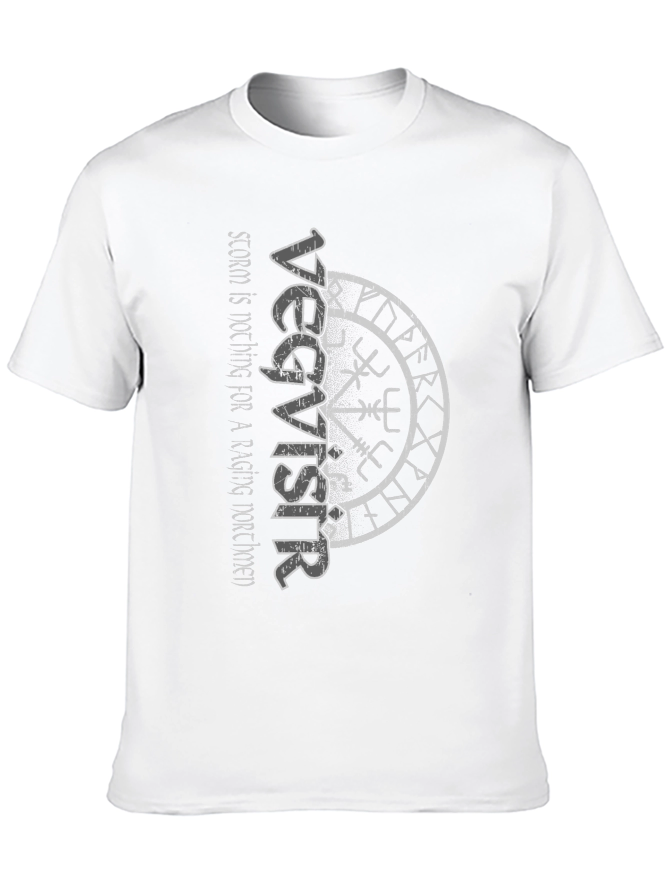 Vegvisir Viking Compass T-Shirt Norse Runes