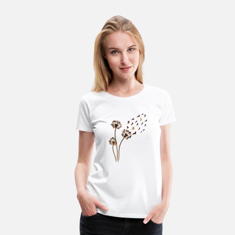 Dachshund Flower Fly Dandelion Dog