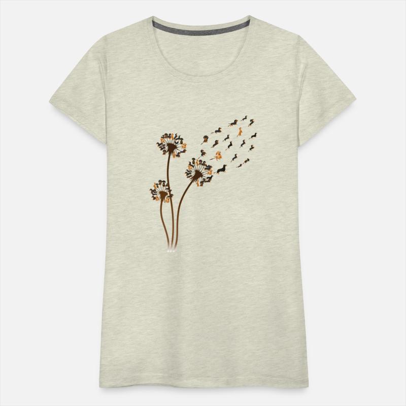 Dachshund Flower Fly Dandelion Dog
