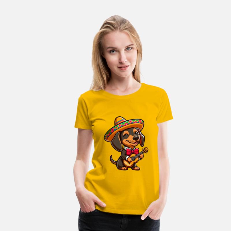 Dachshund Mariachi Guitar Cinco de Mayo