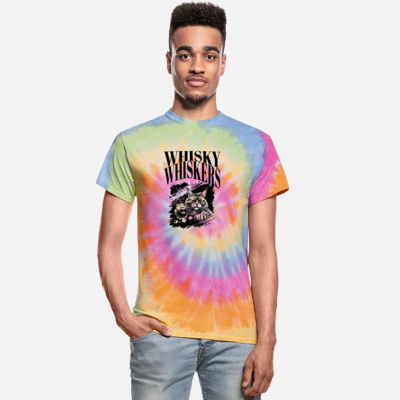 Dark Cat with Drink Sketch Art Design