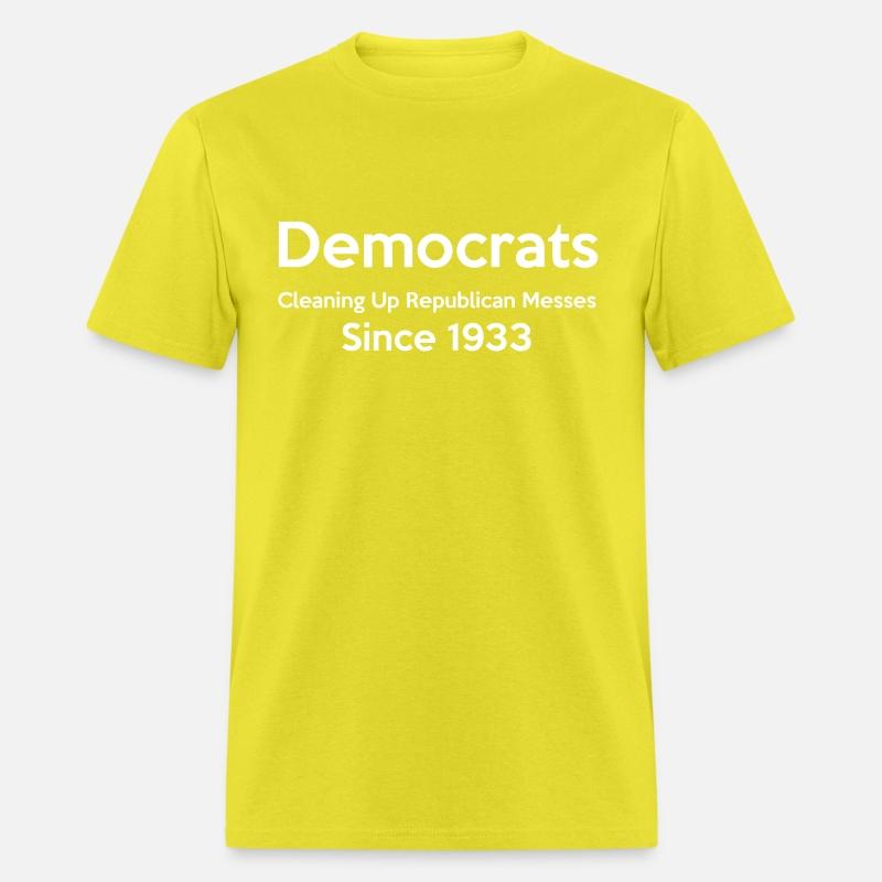 Democrats Cleaning Up Republican Messes Since 1933