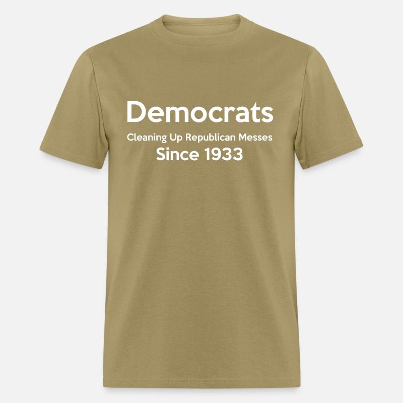 Democrats Cleaning Up Republican Messes Since 1933