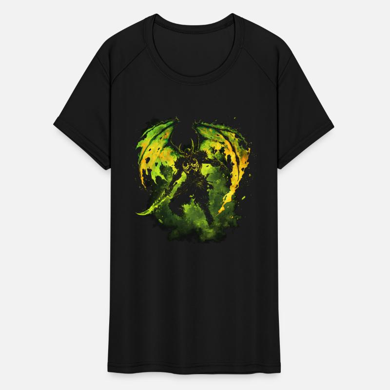 Demonic Warrior Hellfire Fantasy Artwork