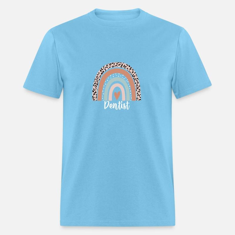 Dentist Rainbow Leopard Funny Dentist Appreciation