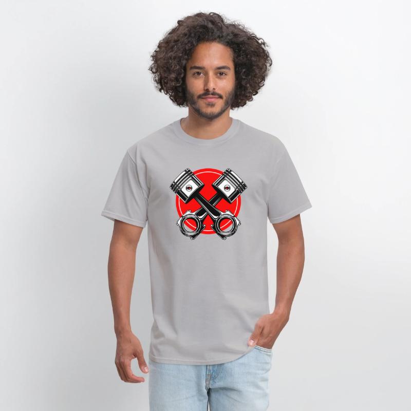 Design an image of an engine piston