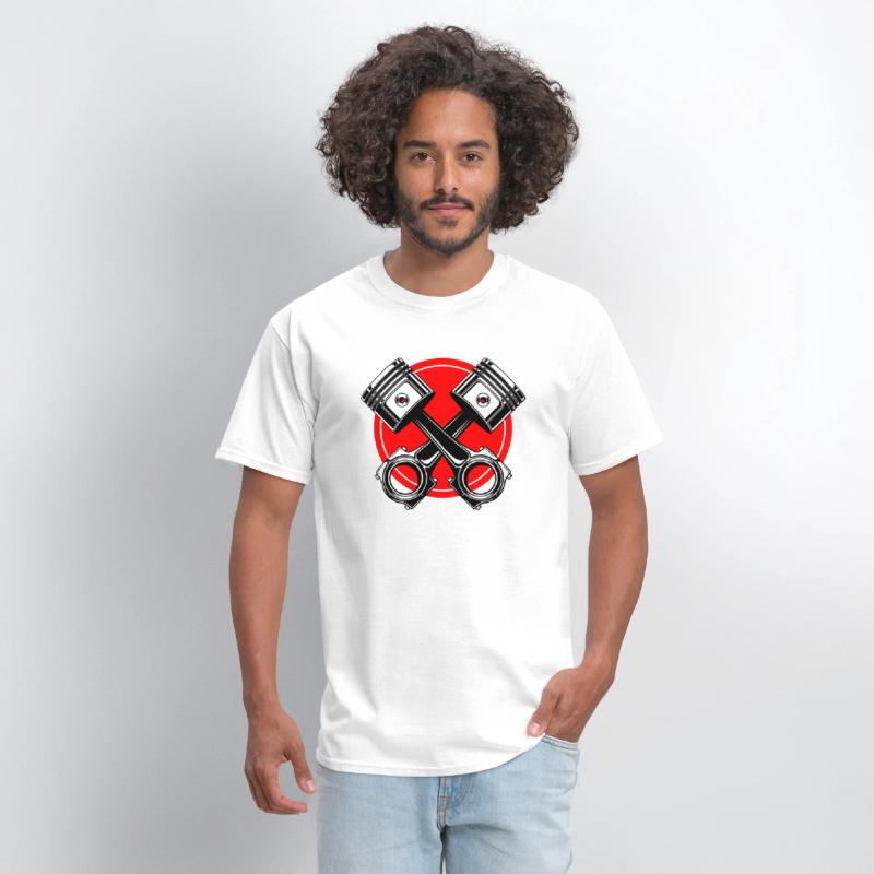 Design an image of an engine piston