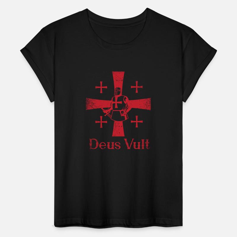 Deus Vult God Wants It Latin Templar Knight