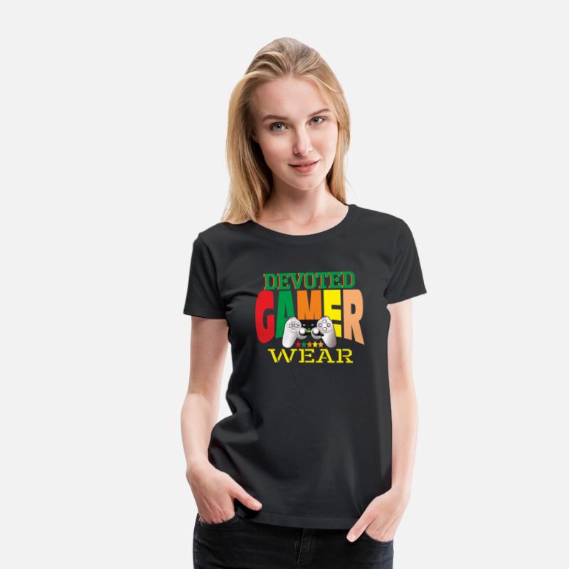 Devoted Gamer wear: Video gamer Gaming Funny Tees