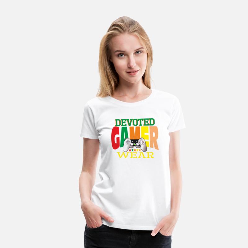 Devoted Gamer wear: Video gamer Gaming Funny Tees