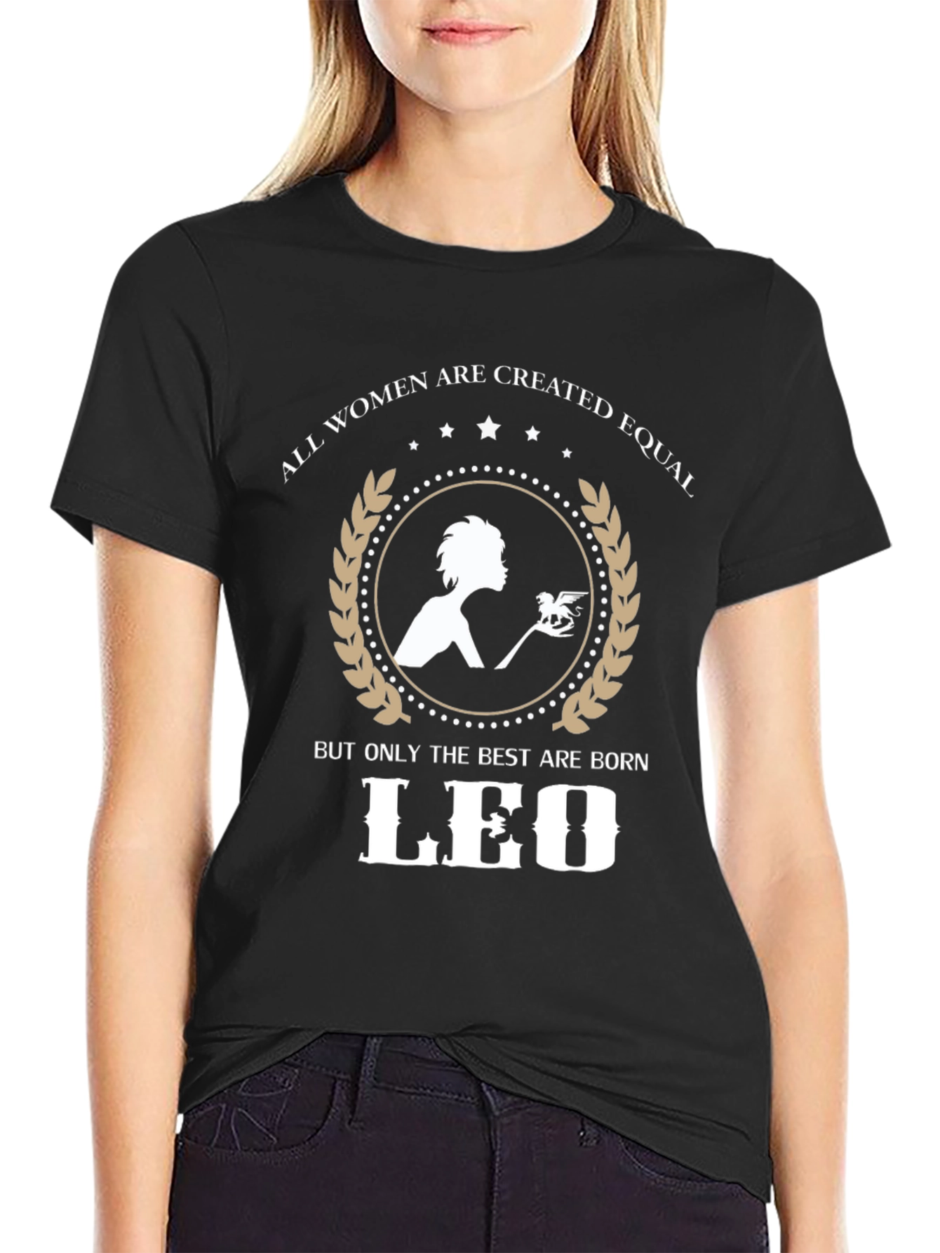 Leo Womens Graphic T-Shirt