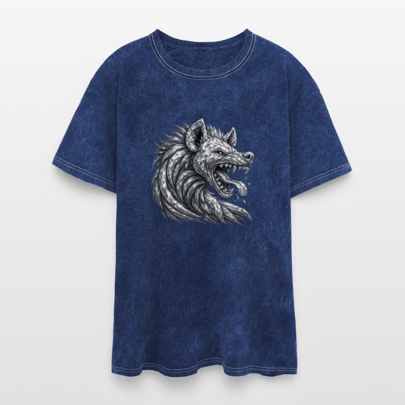 diamond-styled hyena