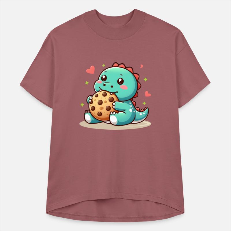 Dinosaur Eating Cookie