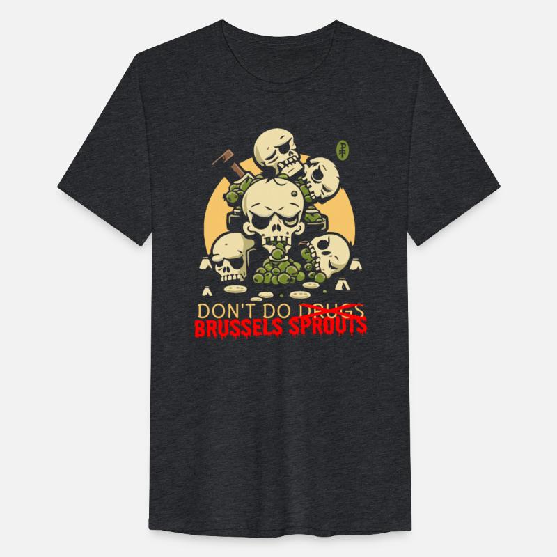 Disgusting Vegetable Skulls: No Brussels Sprouts