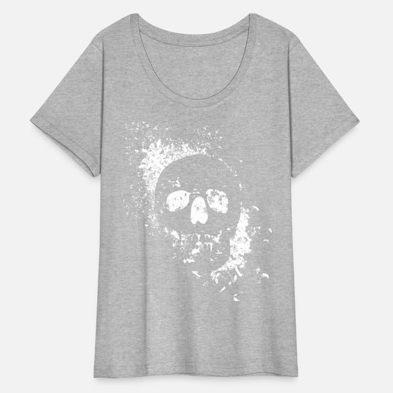Distressed Punk Skull Edgy Grunge Goth Gothic Aest