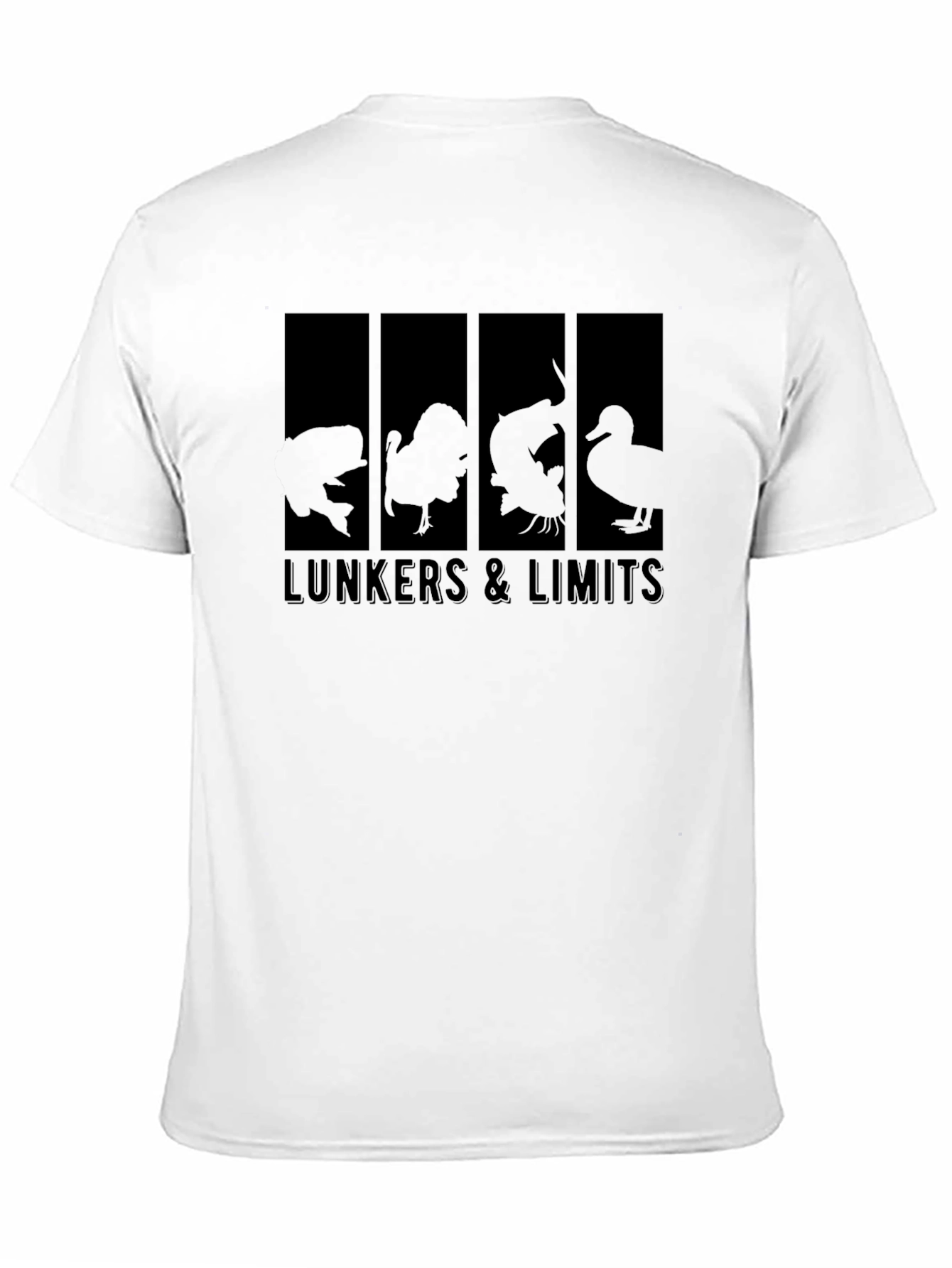 Lunkers & Limits Graphic T-Shirt - Black
