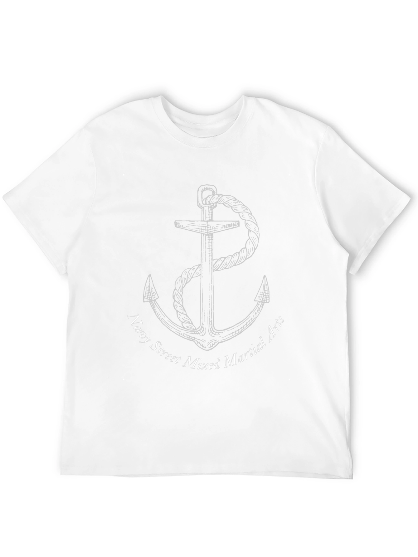 Navy Street Mixed Martial Arts Anchor Black T-Shirt