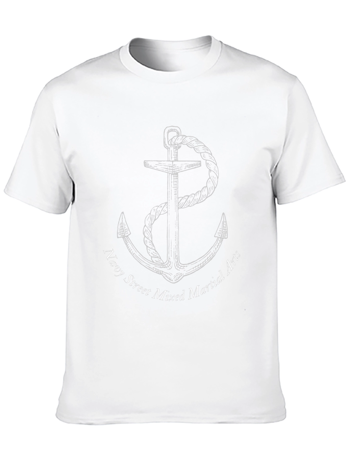 Navy Street Mixed Martial Arts Anchor Black T-Shirt