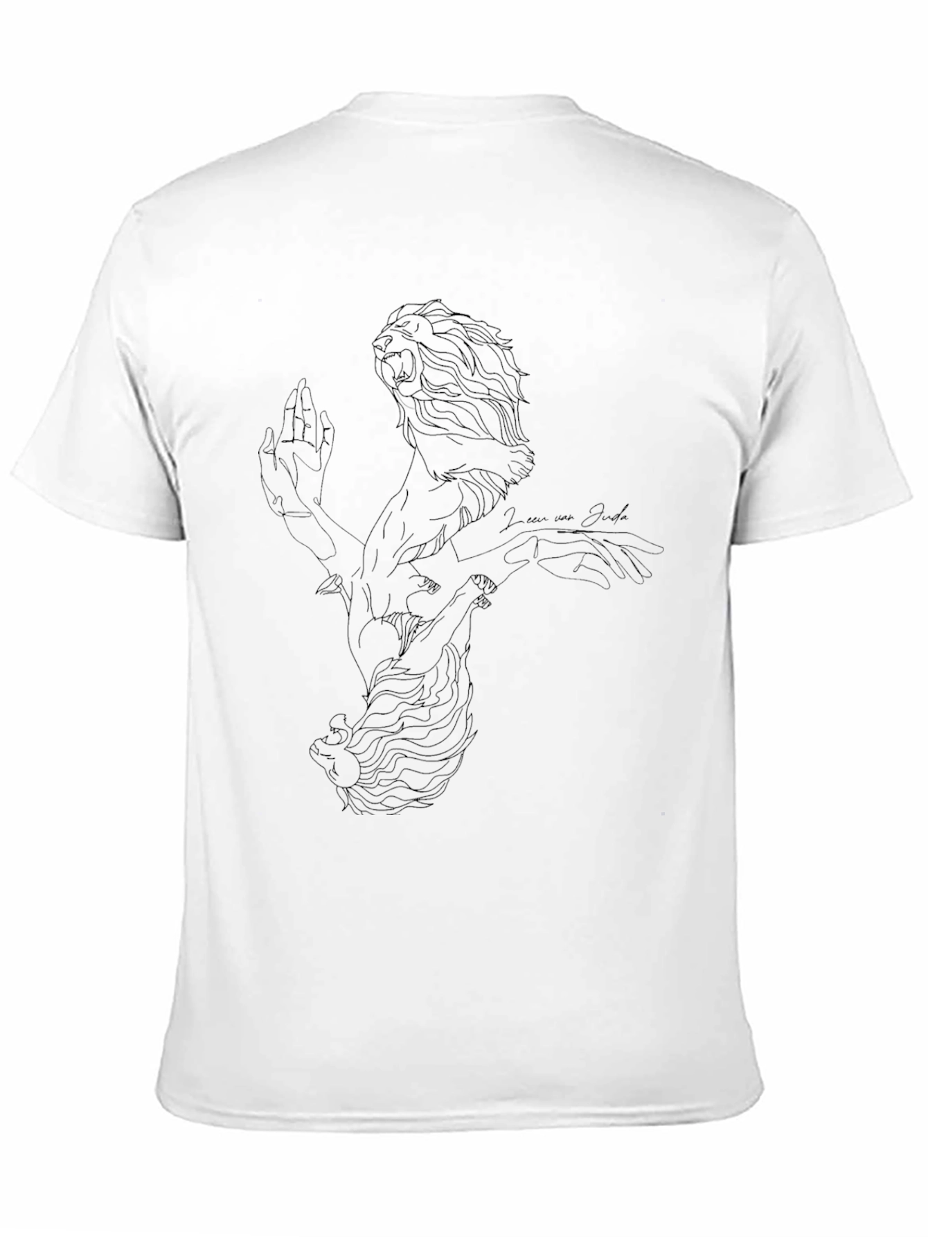 Lion of Judah Graphic Tee - Black