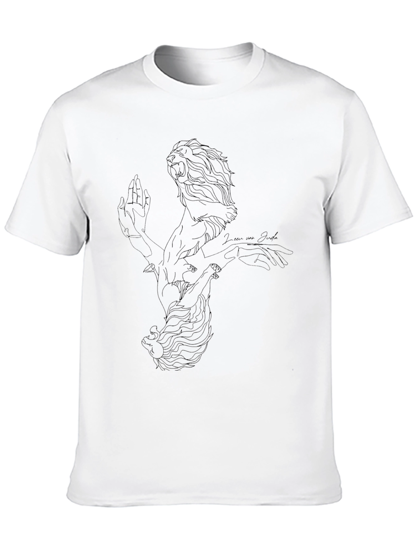 Lion of Judah Graphic Tee - Black