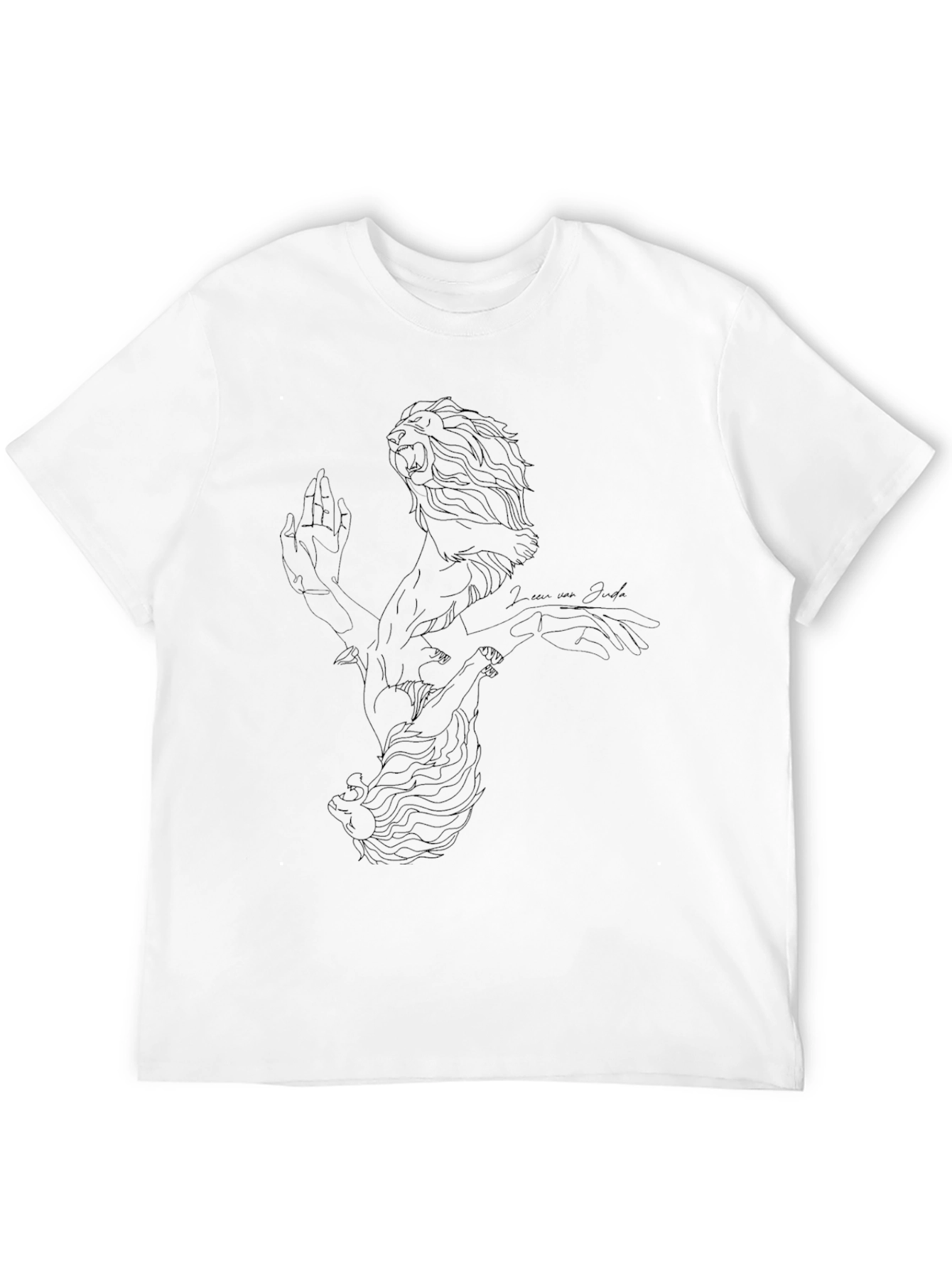 Lion of Judah Graphic Tee - Black