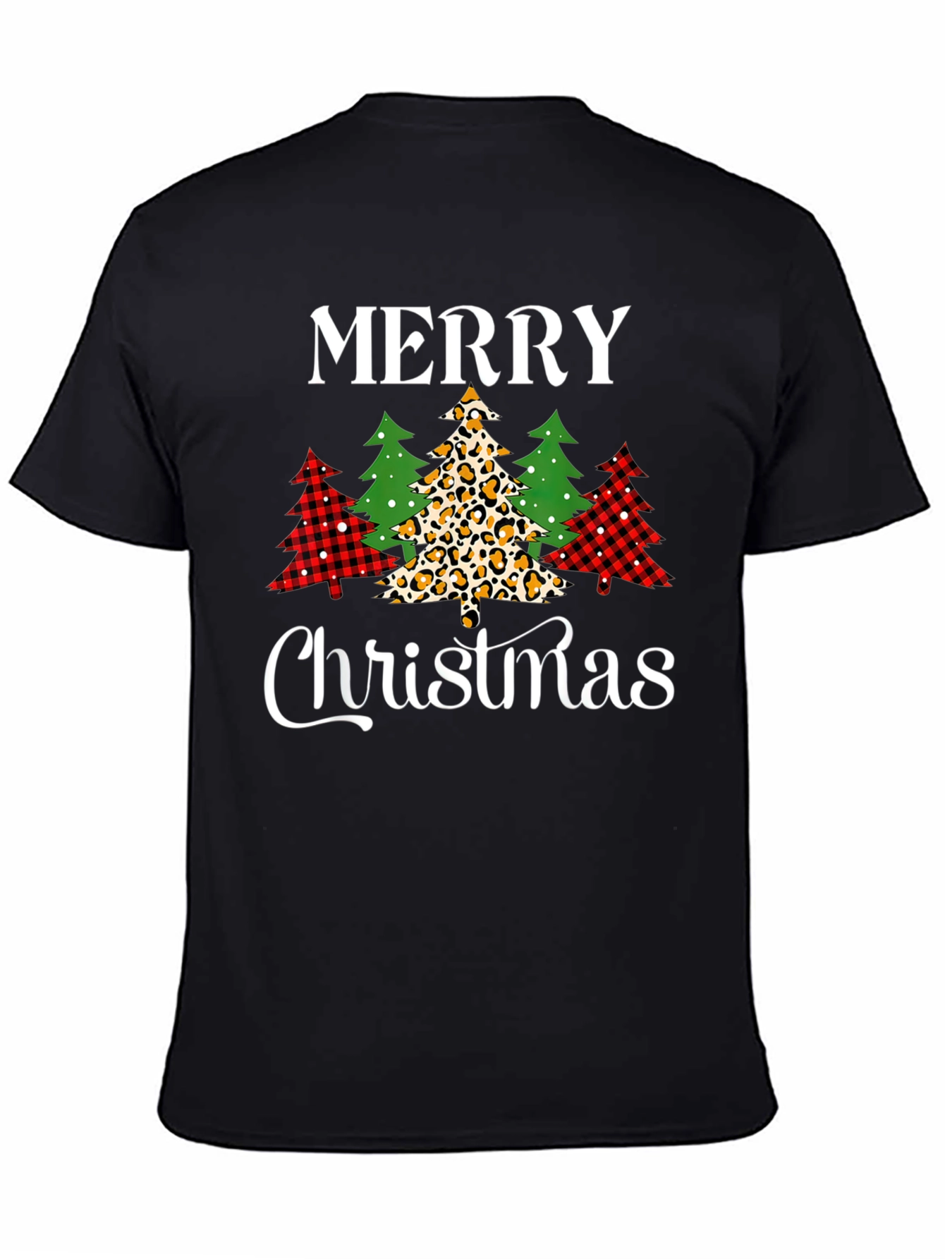 Merry Christmas Tree T-Shirt - Holiday Style