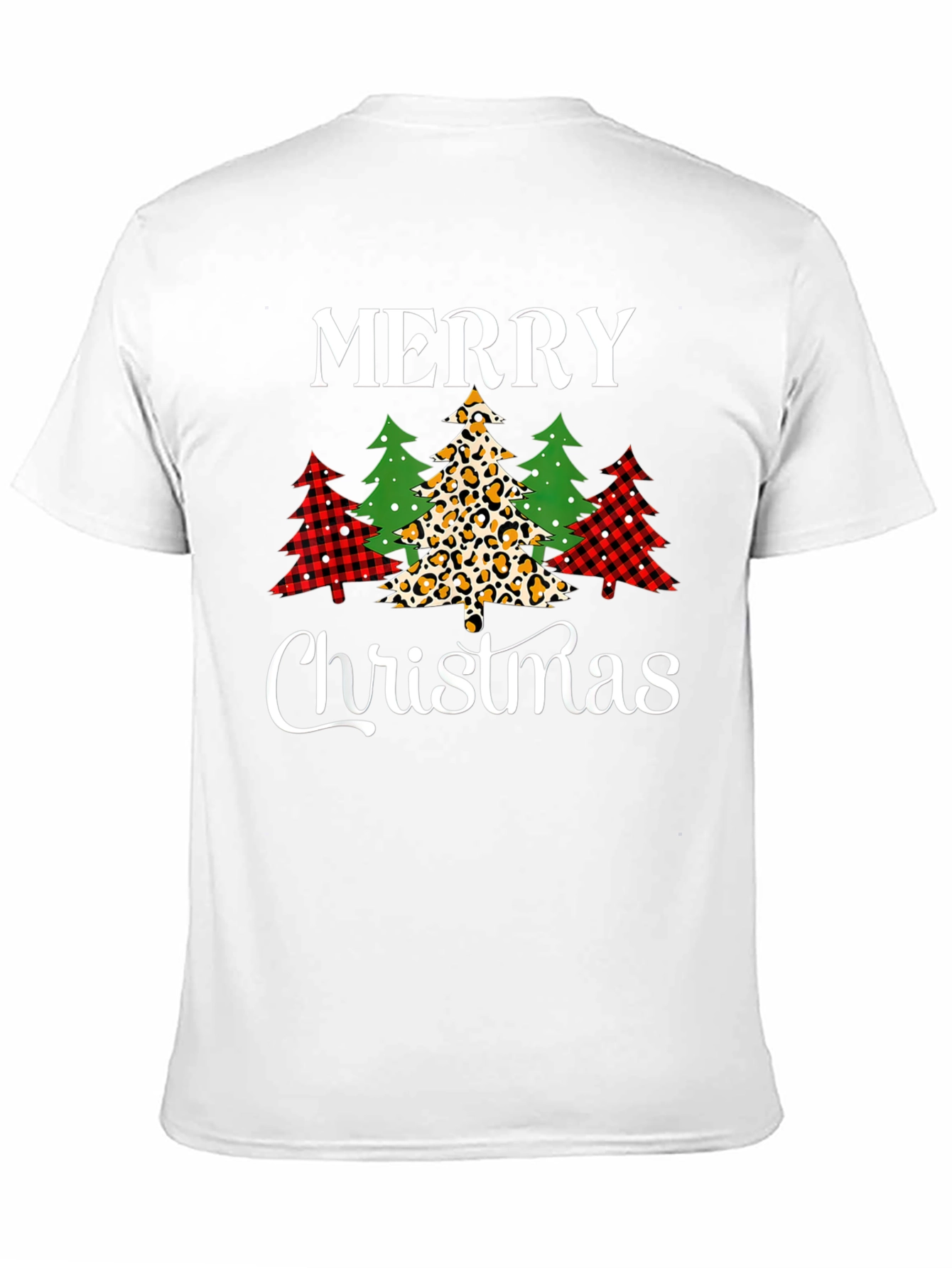 Merry Christmas Tree T-Shirt - Holiday Style