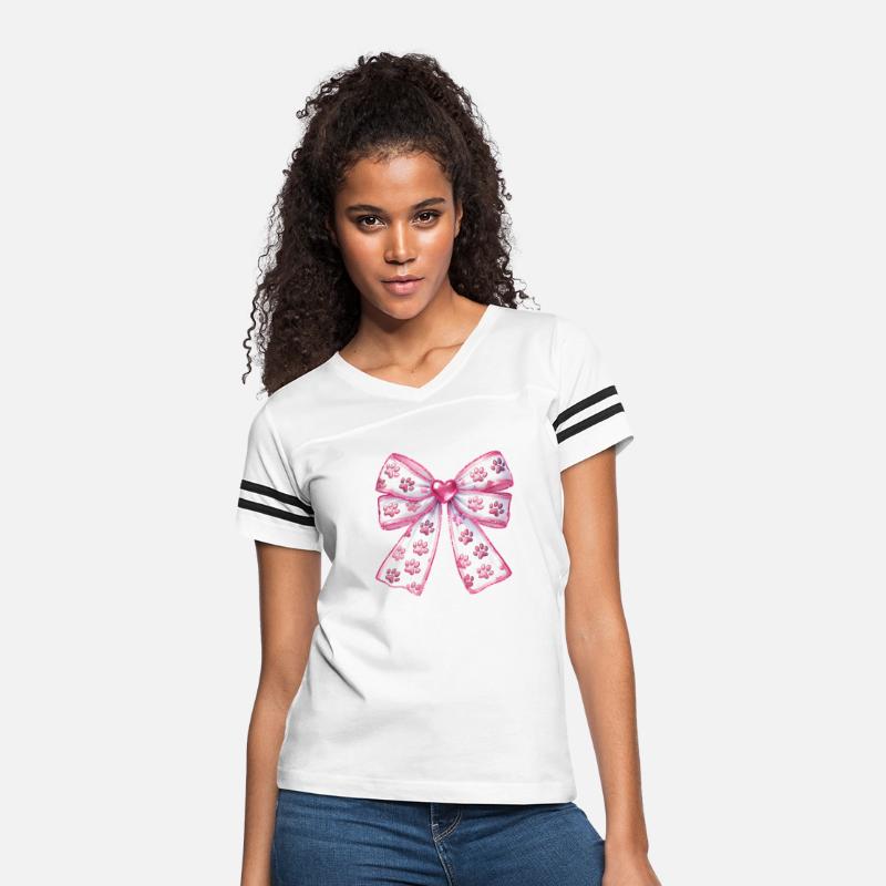 Dog Lover Bow, Valentine Retro