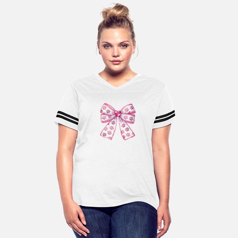 Dog Lover Bow, Valentine Retro