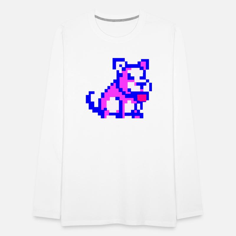 dog pixel pink