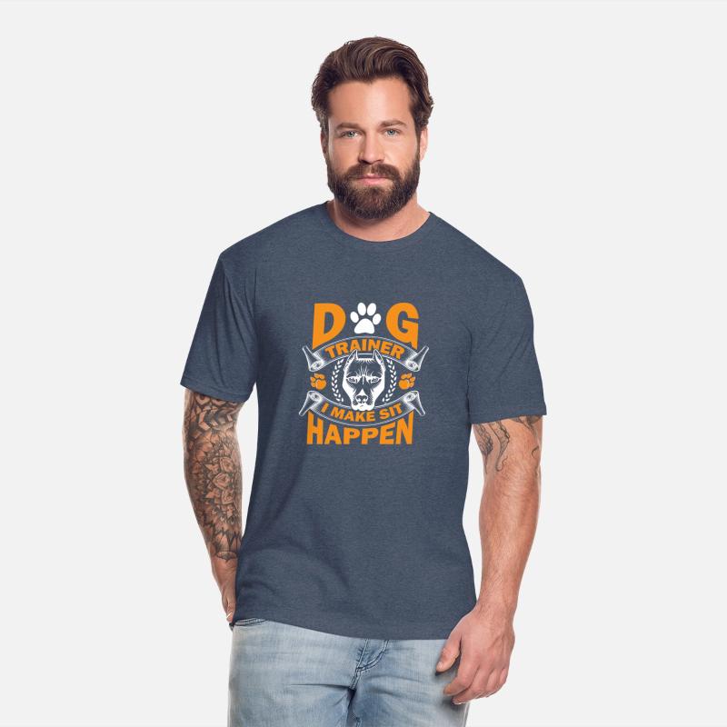 dog trainer i make sit happen shirt animal lover