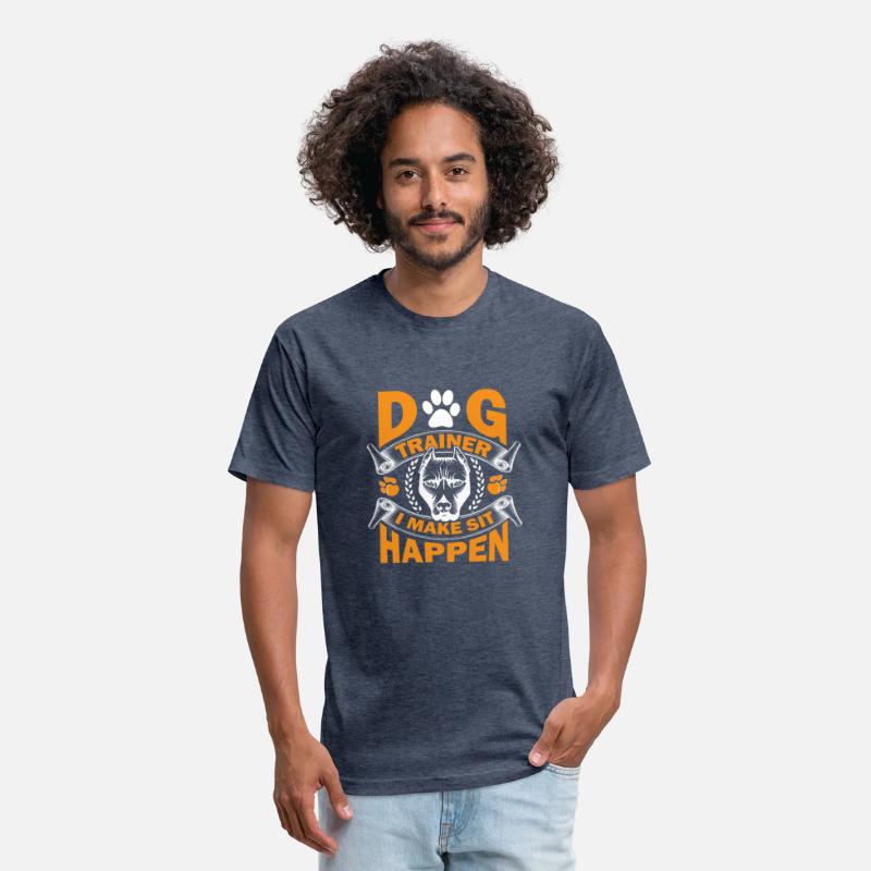 dog trainer i make sit happen shirt animal lover