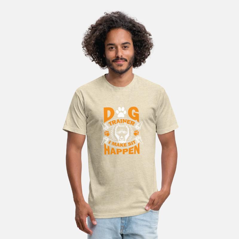 dog trainer i make sit happen shirt animal lover