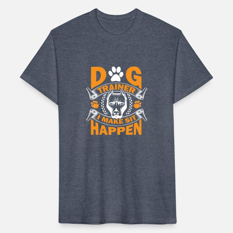 dog trainer i make sit happen shirt animal lover