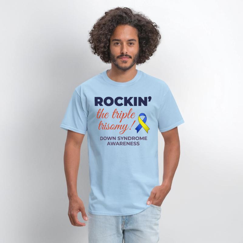 Down Syndrome Awareness Triple Trisomy Rock