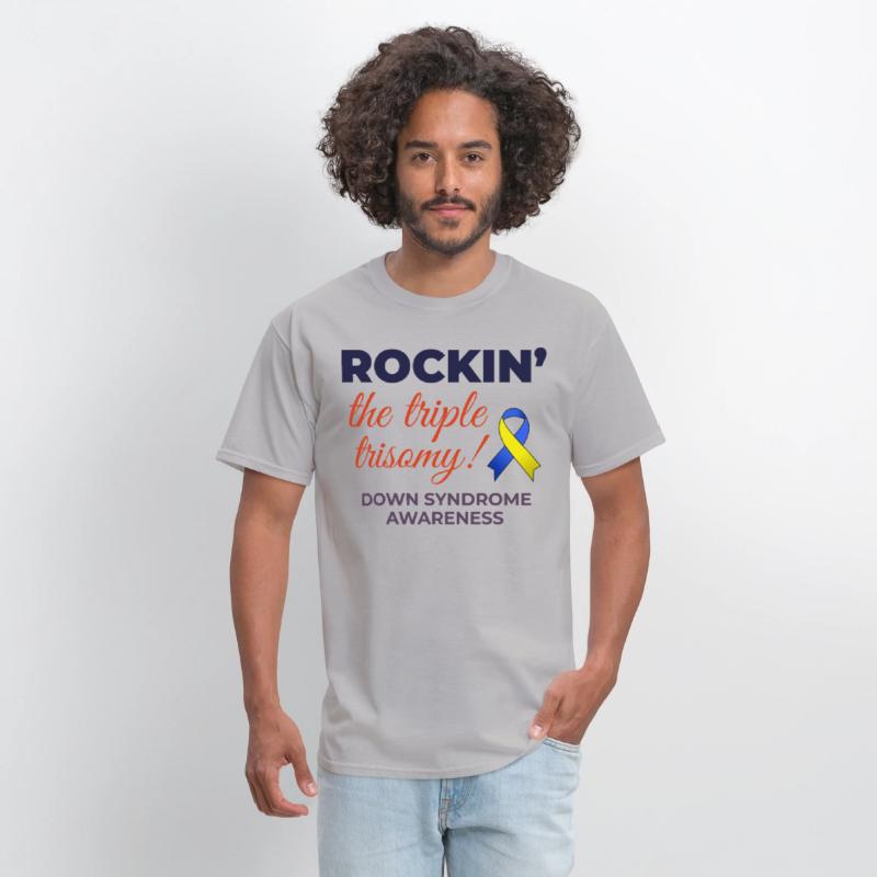 Down Syndrome Awareness Triple Trisomy Rock