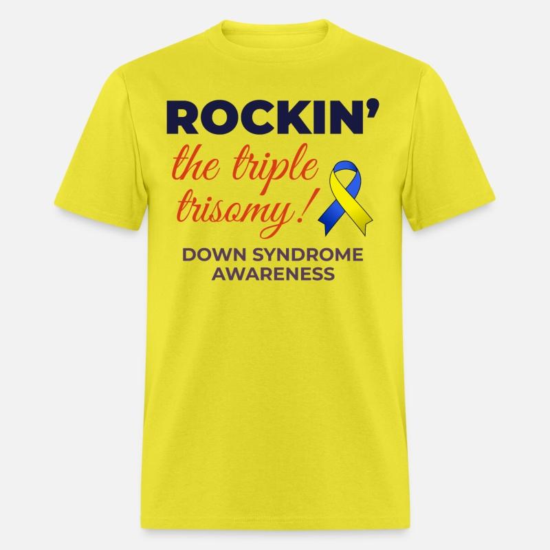 Down Syndrome Awareness Triple Trisomy Rock