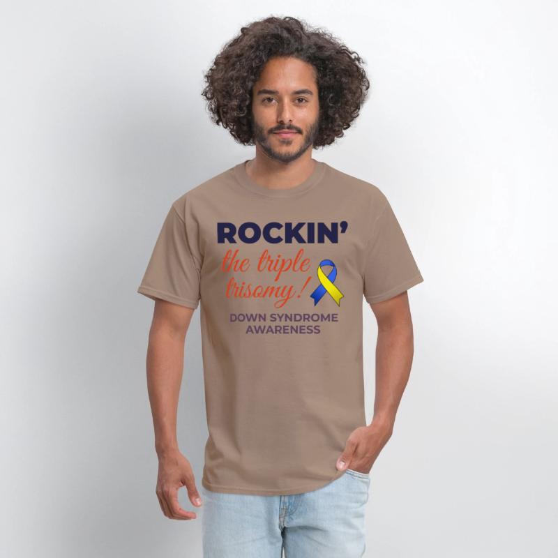 Down Syndrome Awareness Triple Trisomy Rock