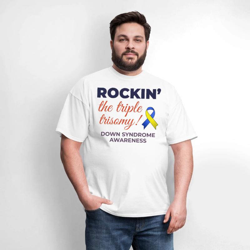 Down Syndrome Awareness Triple Trisomy Rock