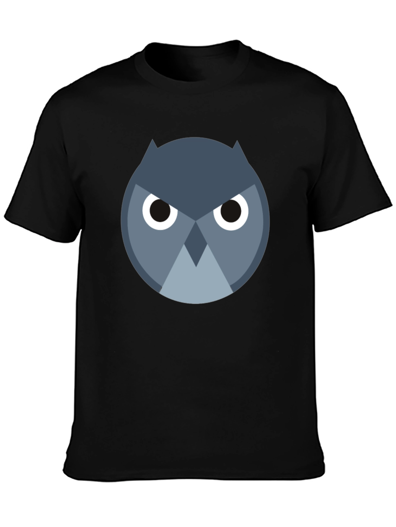 Owl Graphic T-Shirt - Mens Black Tee
