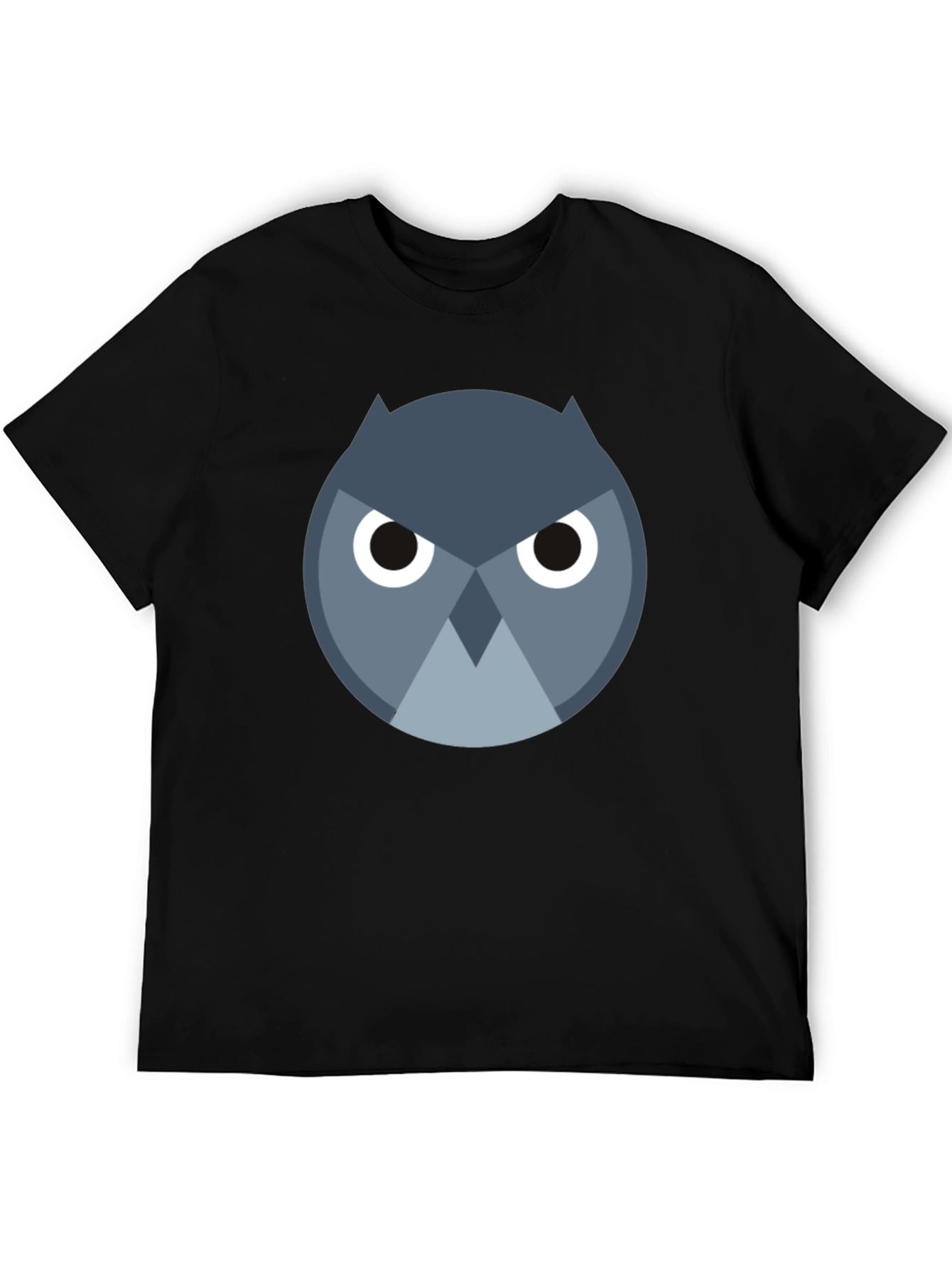 Owl Graphic T-Shirt - Mens Black Tee