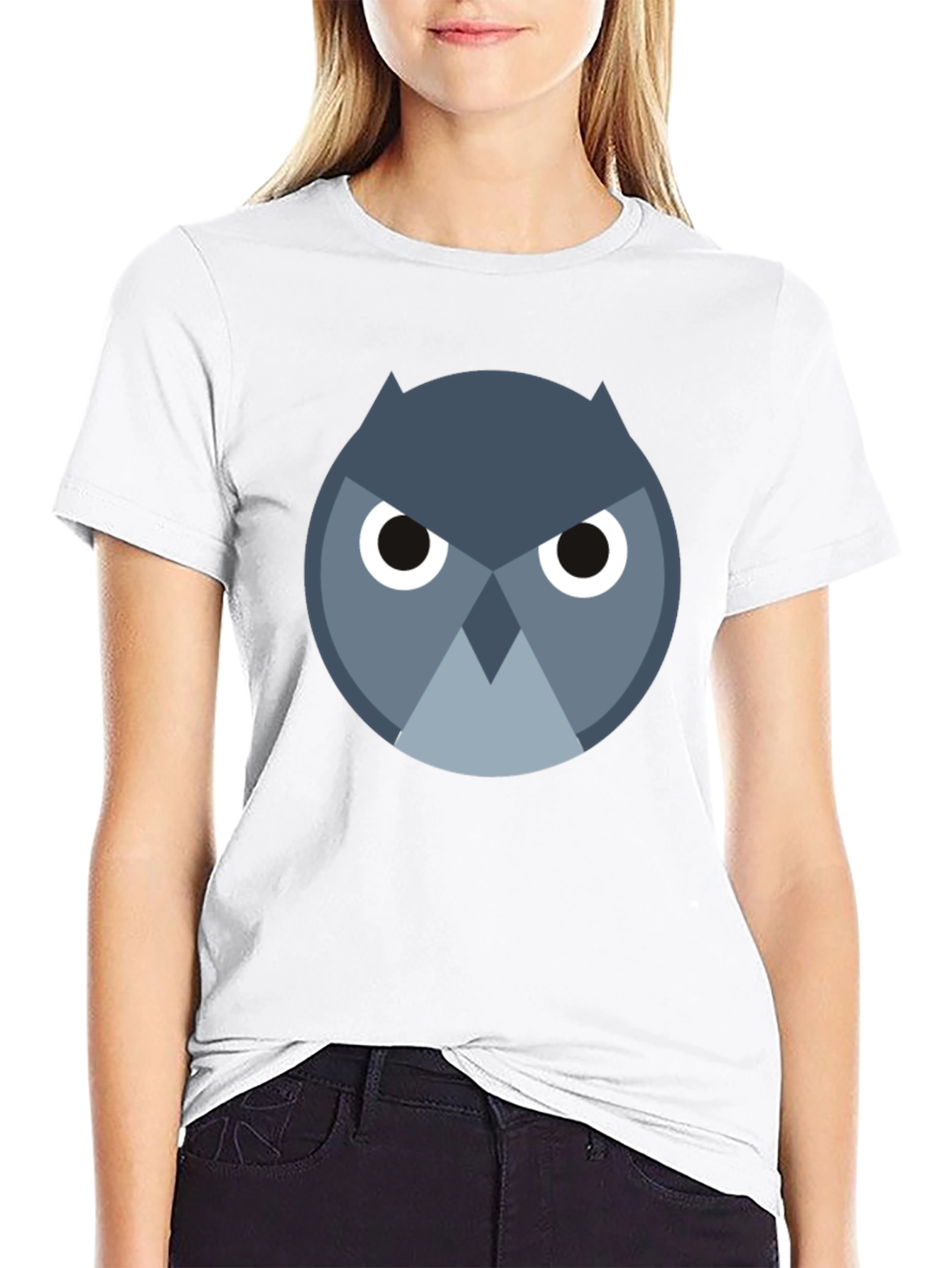 Owl Graphic T-Shirt - Mens Black Tee