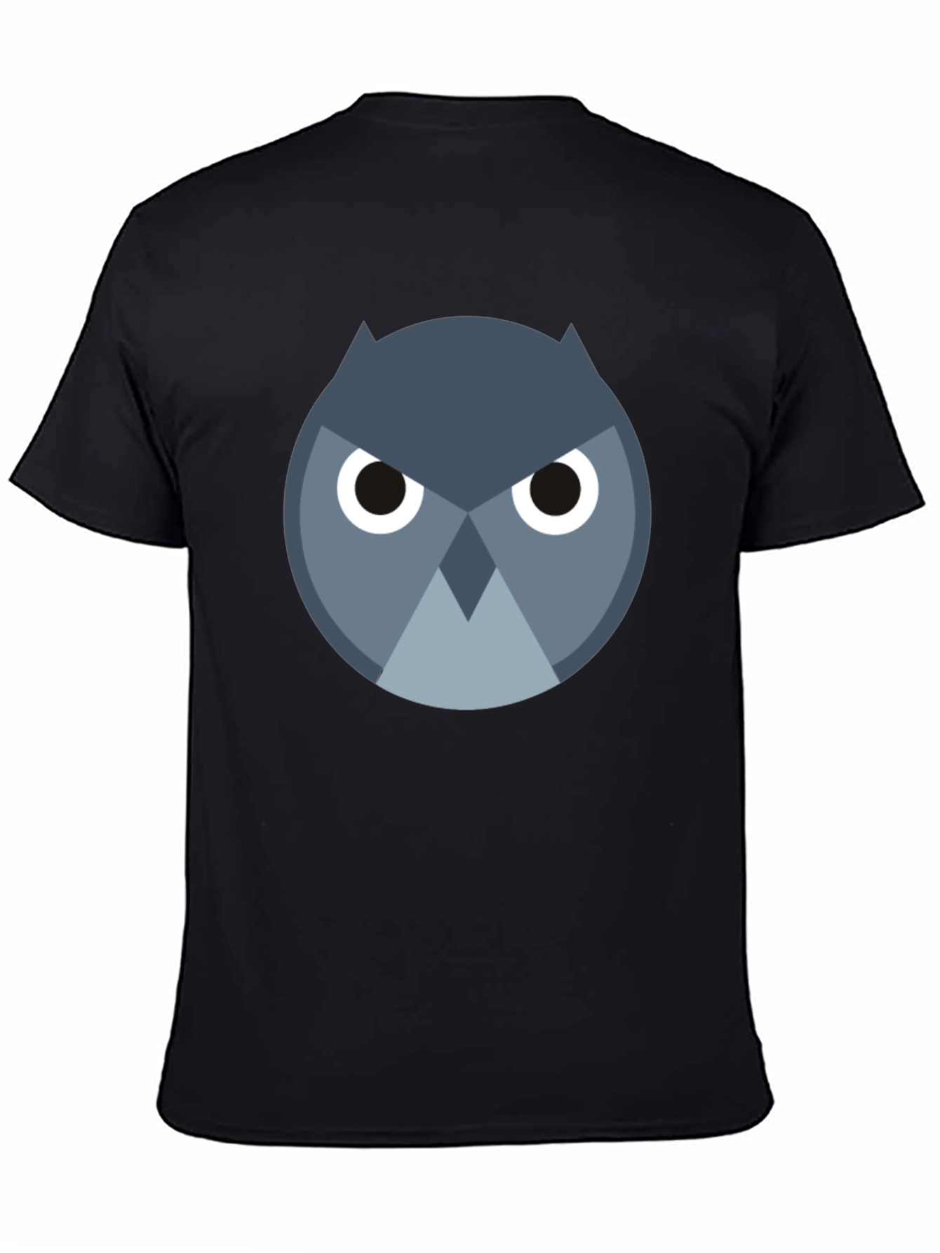 Owl Graphic T-Shirt - Mens Black Tee