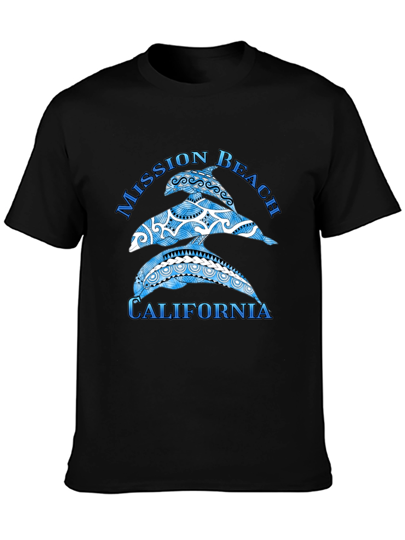 Mission Beach California Dolphin T-Shirt