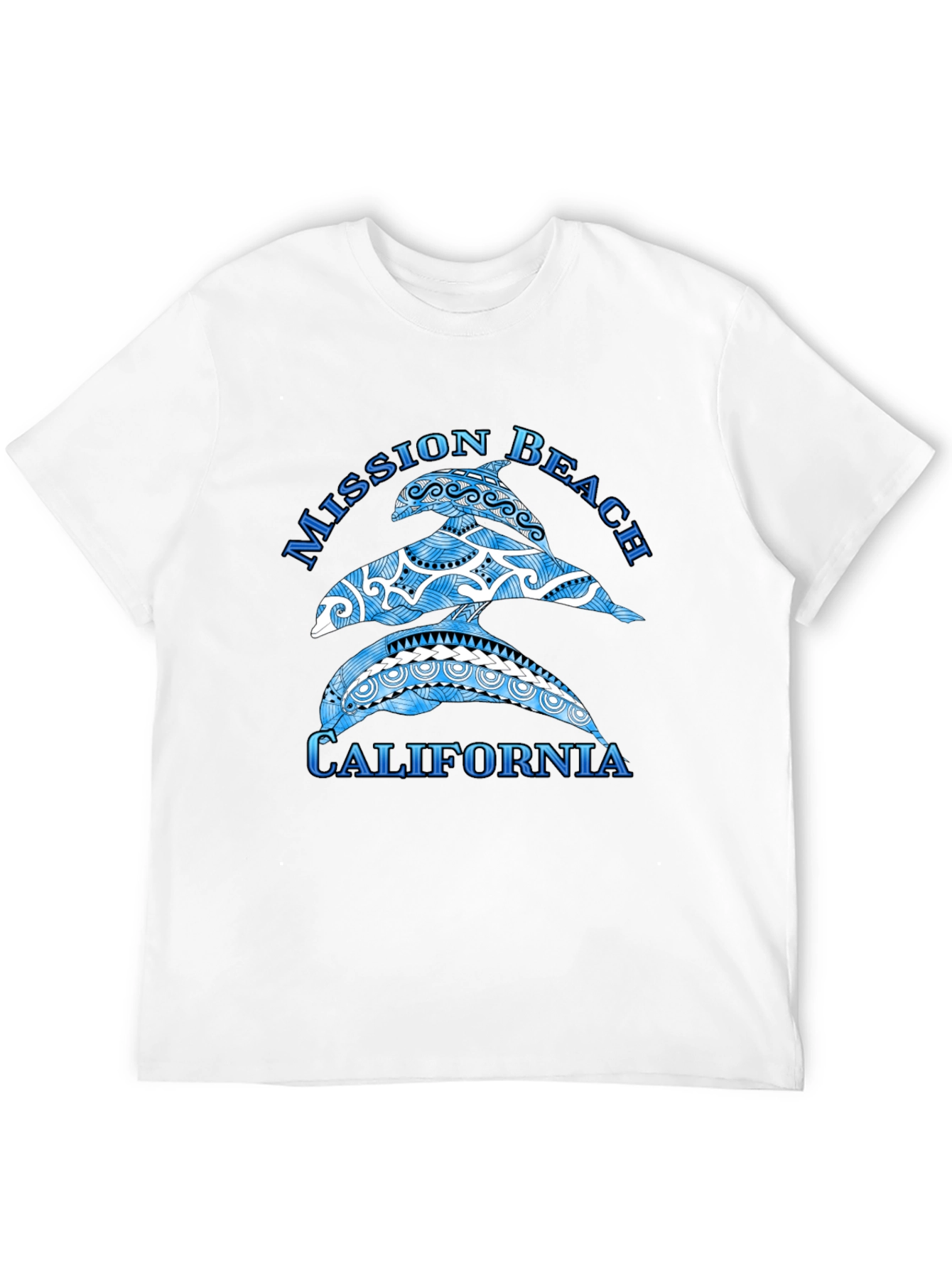 Mission Beach California Dolphin T-Shirt