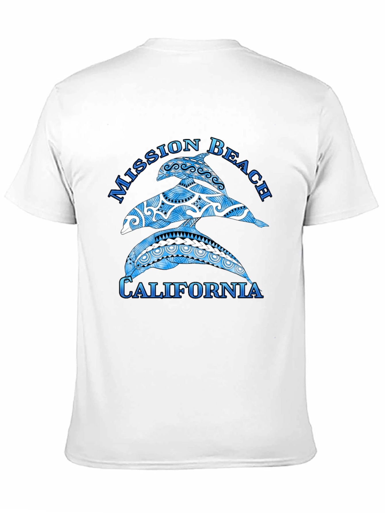 Mission Beach California Dolphin T-Shirt